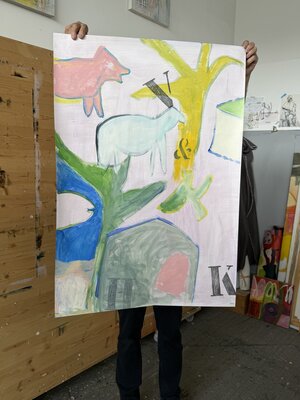 27. März Schrift / Schablonen