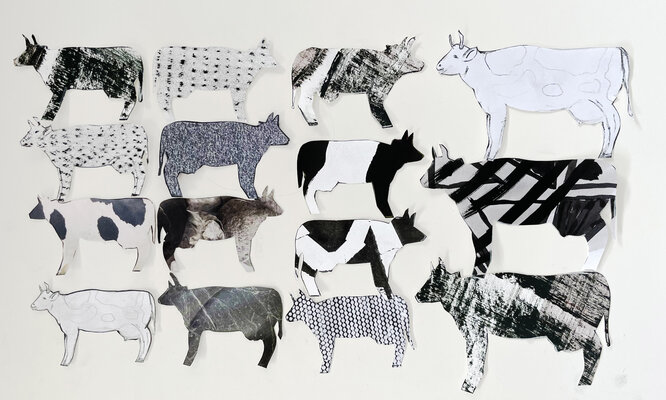 März 2024 / Papercut: Vervielfachen eines Motivs