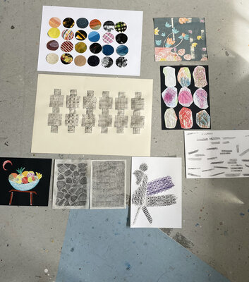 Februar 2024 / Collage in beiden Gruppen