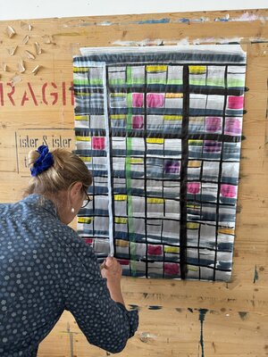 Abstrakte Arbeiten / Linien und Flächen /Nov. 2025