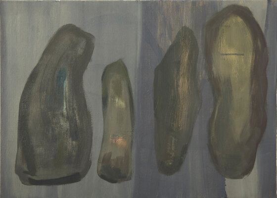 Vier Grazien / 2016 / 50 x70cm/ Öl auf Leinwand