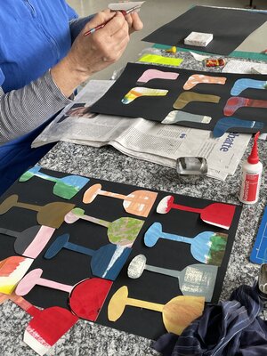 Februar 2024 / Collage in beiden Gruppen