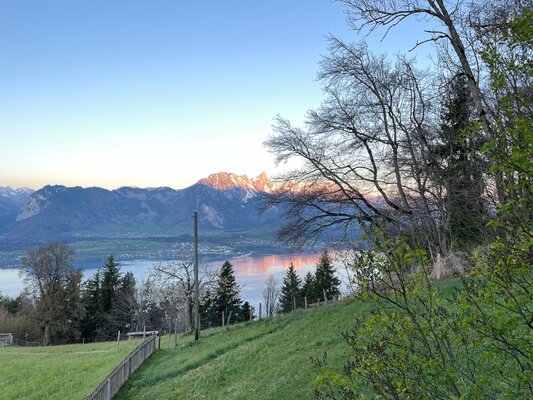 In Ringoldswil startete ich 2014 meine Geräuschprotokolle.